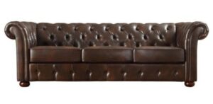 Brown Sofa | Halloween Party Rentals
