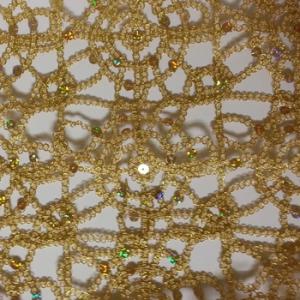 Gold Metallic Lace
