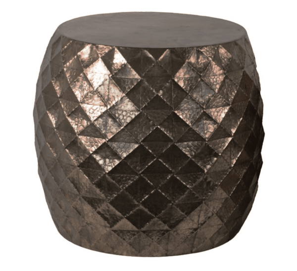 Ivins Side Table in Bronze