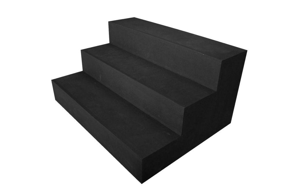 Black Stage Stairs In The Event