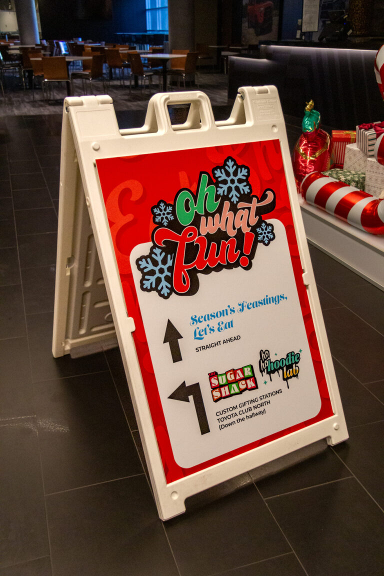 Custom Signage Seasonal Event Decor Themed Event Decor Custom Event Themes Creative Event Themes Seasonal Themed Event Rentals Holiday Party Themes