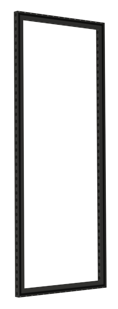Modular Aluvision Omni-55 Pro frame designed for seamless integration around HI-LED+ digital displays.