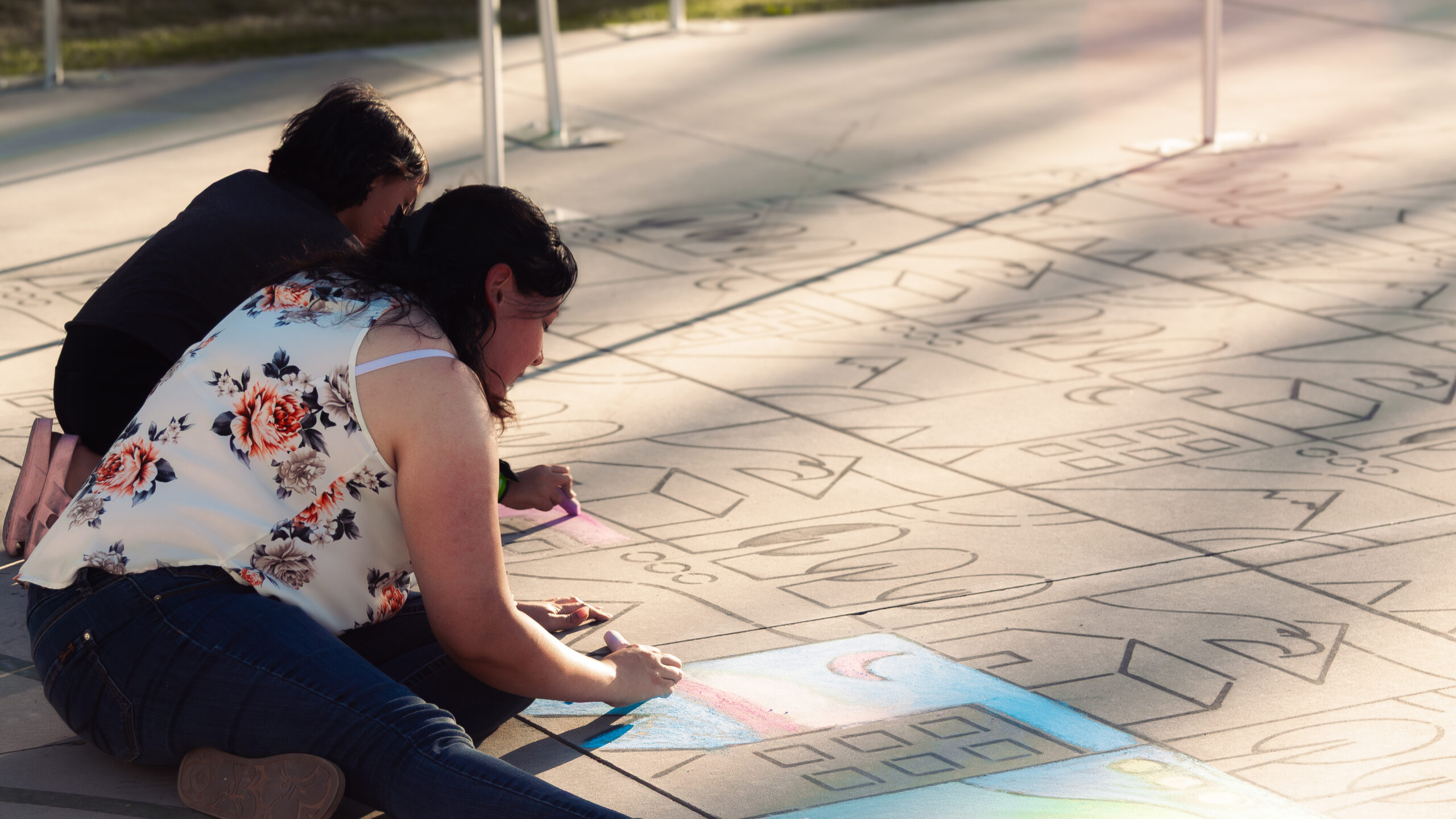 MACU Fest SLC 2025 — chalk art installation, Thanksgiving Point Lehi Utah