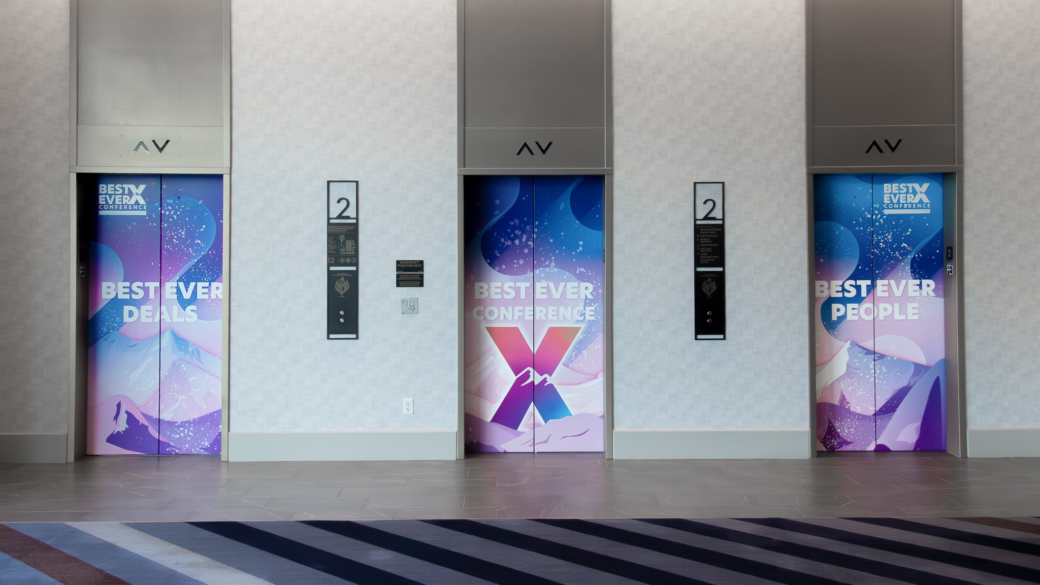 Best Ever Conference 2026 — signage and wayfinding, Hyatt Regency Salt Lake City