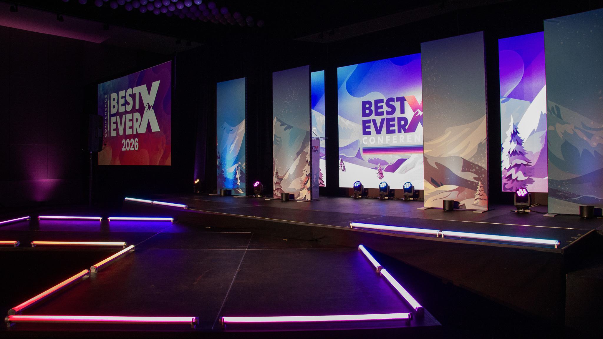 Best Ever Conference 2026 — main stage, Hyatt Regency Salt Lake City