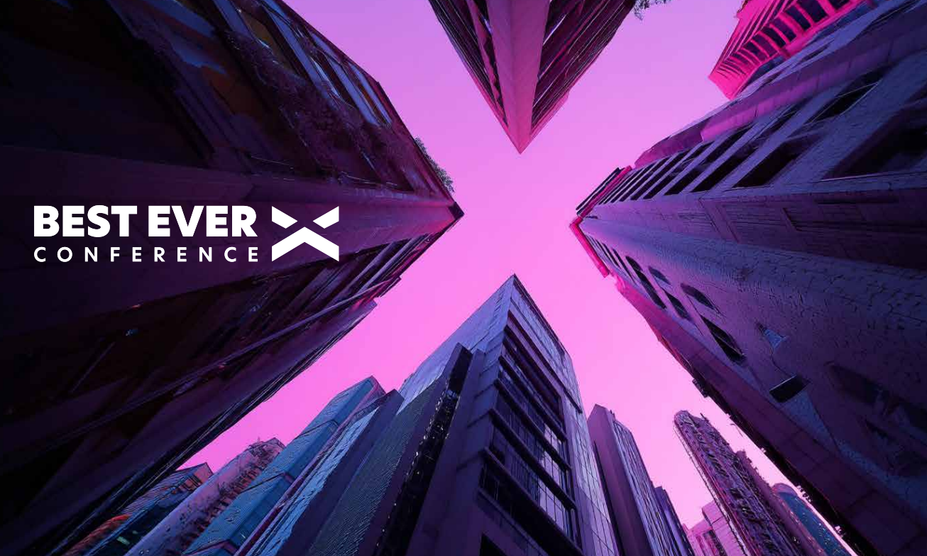 Best Ever Conference 2026 — environmental brand concept