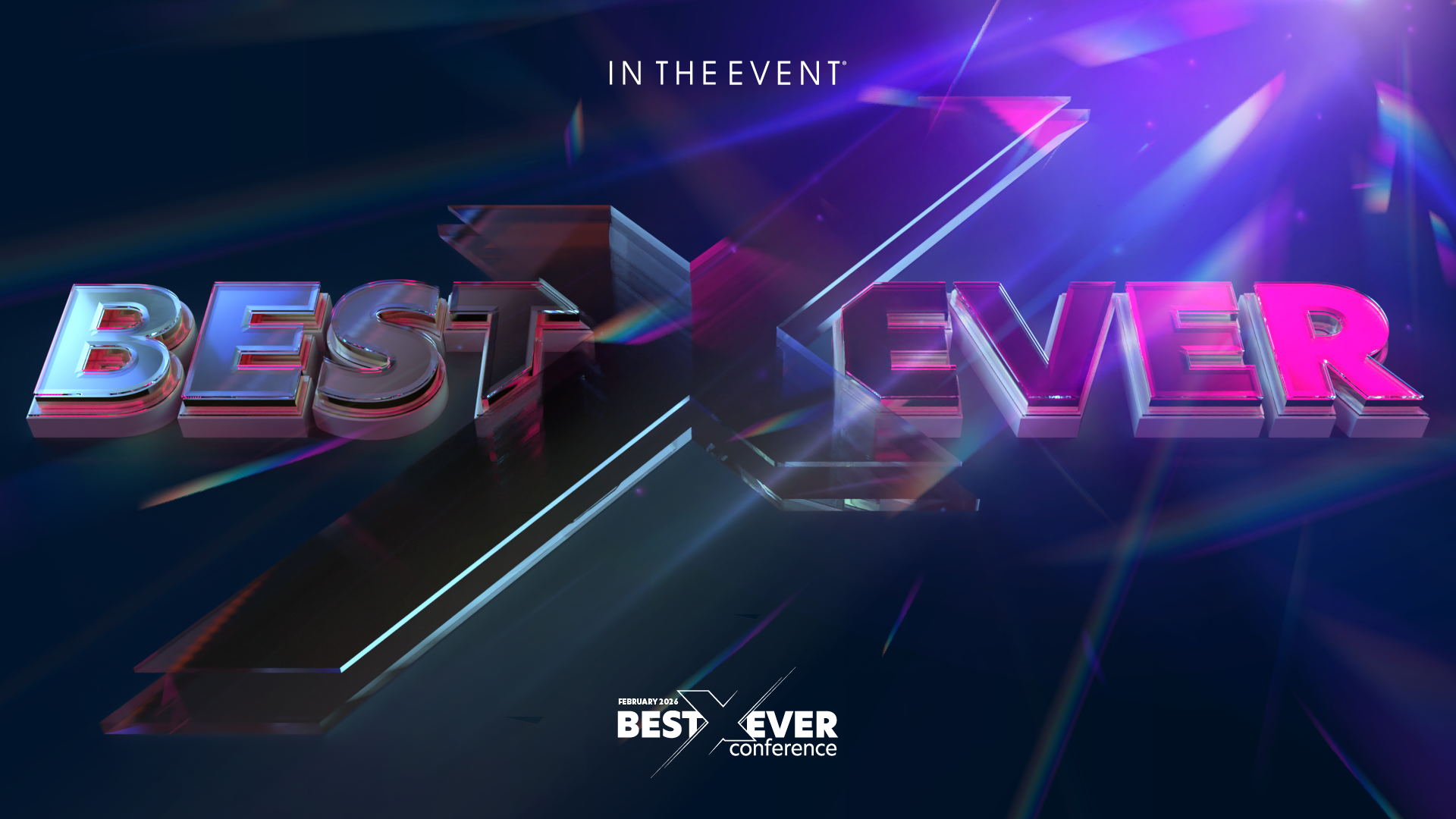 Best Ever Conference 2026 — brand identity concept