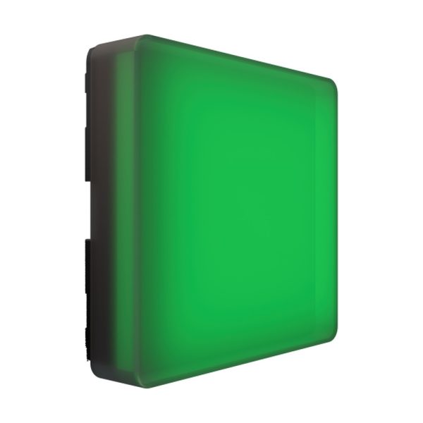 Nexus Square with the frost filter glowing green
